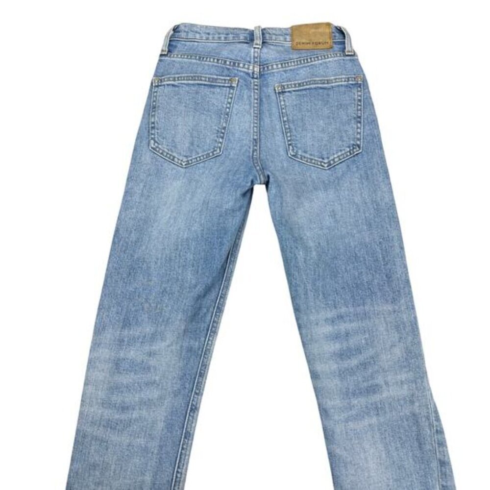 DENIM FORUM Aritzia The Yoko High Rise Slim Jean Sz 23 - Picture 5 of 7